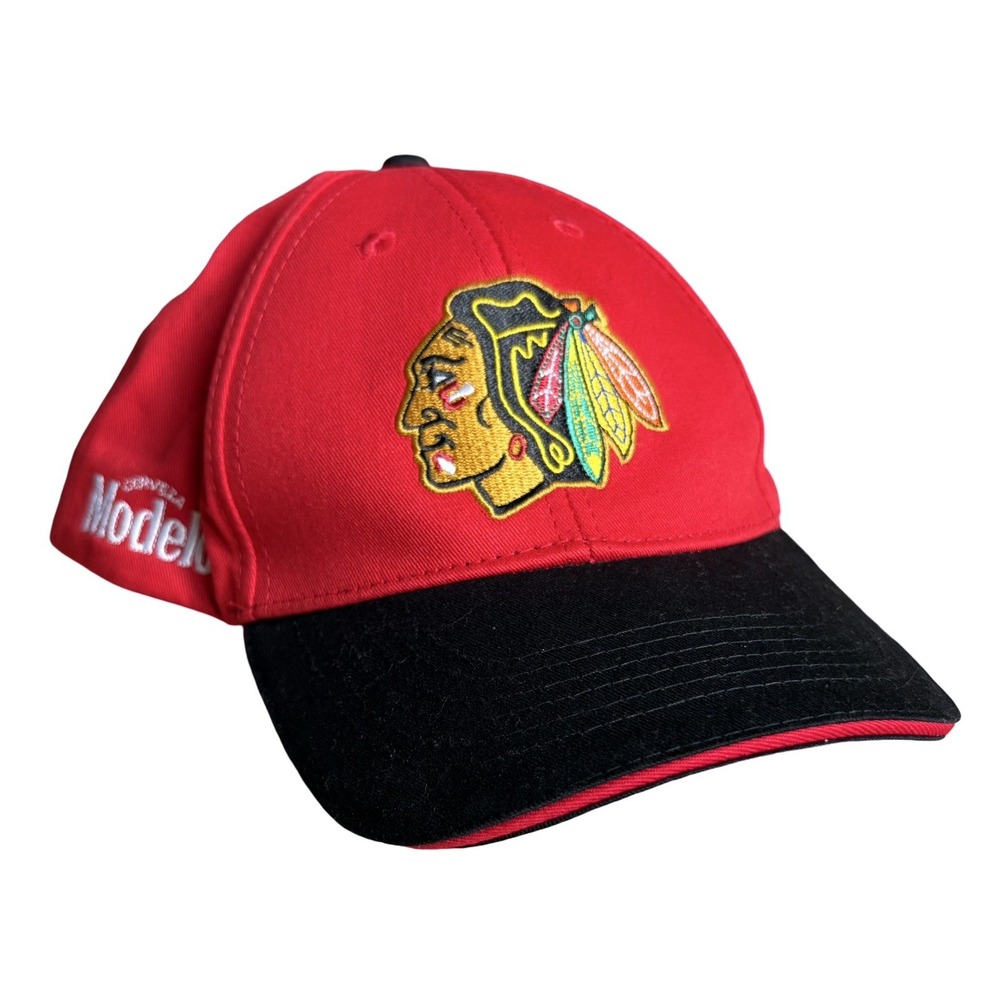 Chicago Blackhawks Hat Cap Snap Back Mens One Size NHL Hockey Red Friday Night